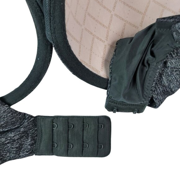 Victoria's Secret Underwire T Shirt Bra Gray 32DD Adj Padded Perfect Coverage - Picture 7 of 9